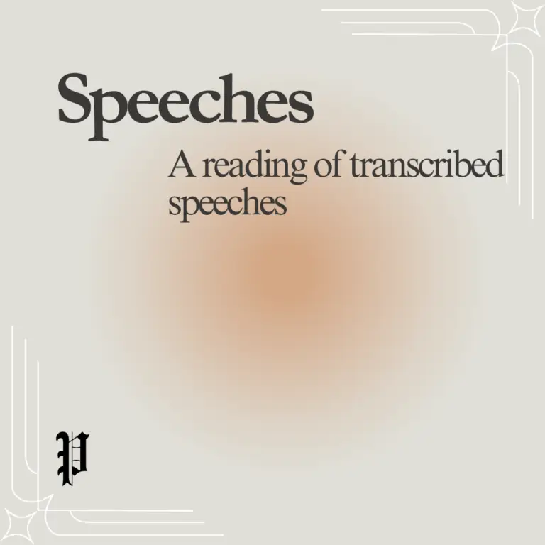 Political speeches