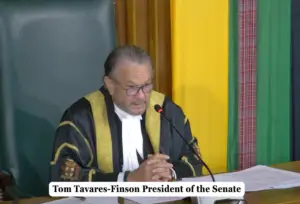 Tom Tavares-Finson - President of Jamaica senate