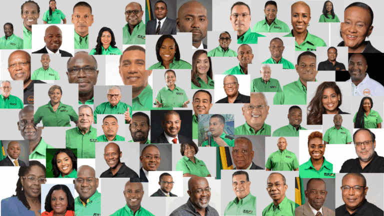 Jamaica Members of Parliament Collage